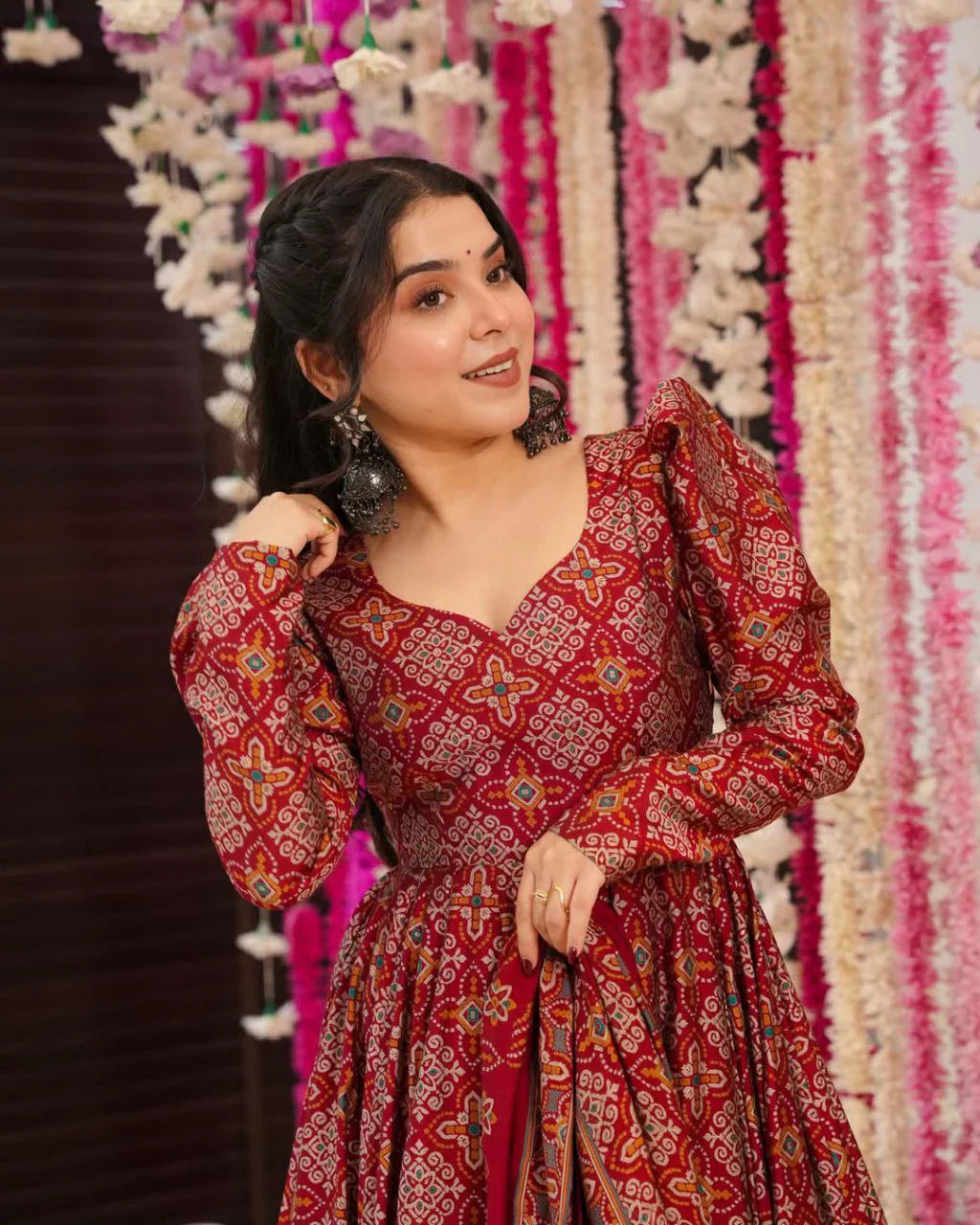 New Arrival Traditional Wear Anarkali Gown
